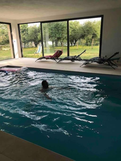 Gite A La Campagne Au Bord D'Un Lac 8 Personnes Saint-Quentin-sur-Charente المظهر الخارجي الصورة